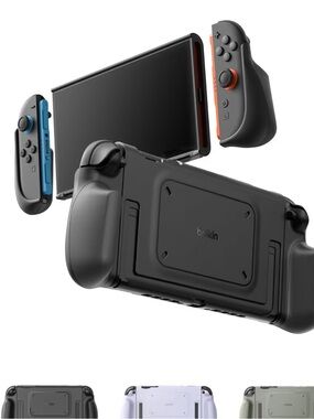 belkin Black Ergonomic Grip Case for Nintendo Switch with Thumb Cutouts